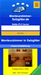 Mobile Screenshot of monteurzimmer-salzgitter.de